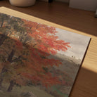 Autumn Woodland Vintage Landscape Wall Art Print-Skudaboo