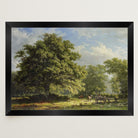 Bentheim Forest Vintage Landscape Wall Art Print-Skudaboo