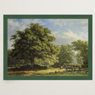 Bentheim Forest Vintage Landscape Wall Art Print-Skudaboo
