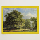 Bentheim Forest Vintage Landscape Wall Art Print-Skudaboo