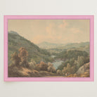 Vintage Countryside Landscape Painting Wall Art Print-Skudaboo