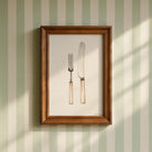 Vintage Cutlery Kitchen Wall Art Print-Skudaboo