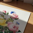 Vintage Rose Botanical Wall Art Print-Skudaboo