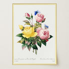 Vintage Rose Botanical Wall Art Print-Skudaboo