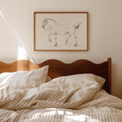 Horse Vintage Sketch Wall Art Print-Skudaboo