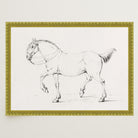 Horse Vintage Sketch Wall Art Print-Skudaboo