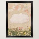 Cloud in Meadow Wall Art Print-Skudaboo