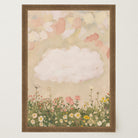 Cloud in Meadow Wall Art Print-Skudaboo