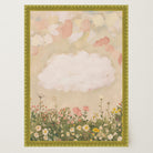 Cloud in Meadow Wall Art Print-Skudaboo