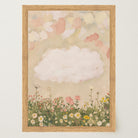 Cloud in Meadow Wall Art Print-Skudaboo
