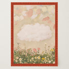 Cloud in Meadow Wall Art Print-Skudaboo