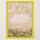 Cloud in Meadow Wall Art Print-Skudaboo