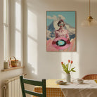 Retro Vinyl Collage Wall Art Print-Skudaboo