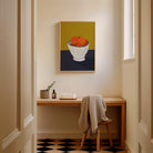 Oranges in Bowl Still Life Wall Art Print-Skudaboo