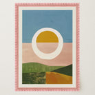Abstract Sunset Modern Wall Art Print-Skudaboo