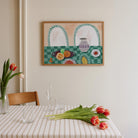 Table and Fruit Wall Art Print-Skudaboo