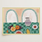 Table and Fruit Wall Art Print-Skudaboo