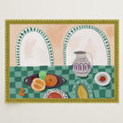 Table and Fruit Wall Art Print-Skudaboo
