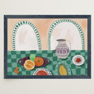 Table and Fruit Wall Art Print-Skudaboo