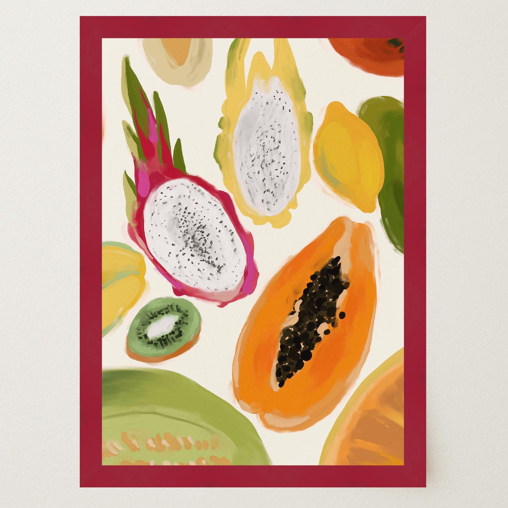 Fruity Wall Art Print-Skudaboo