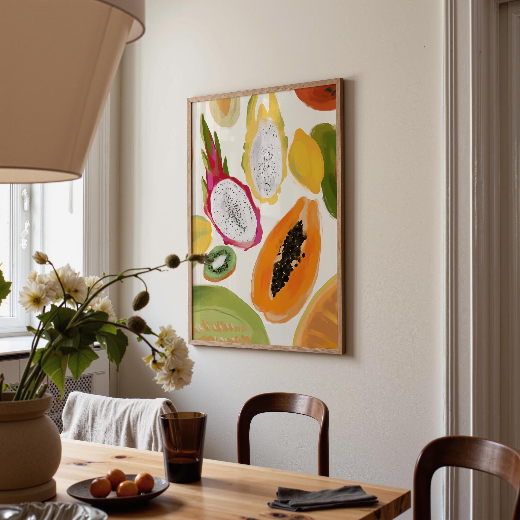 Fruity Wall Art Print-Skudaboo
