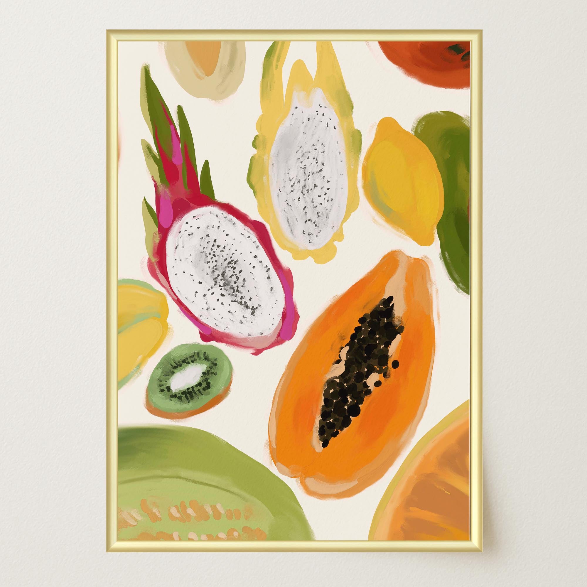 Fruity Wall Art Print-Skudaboo