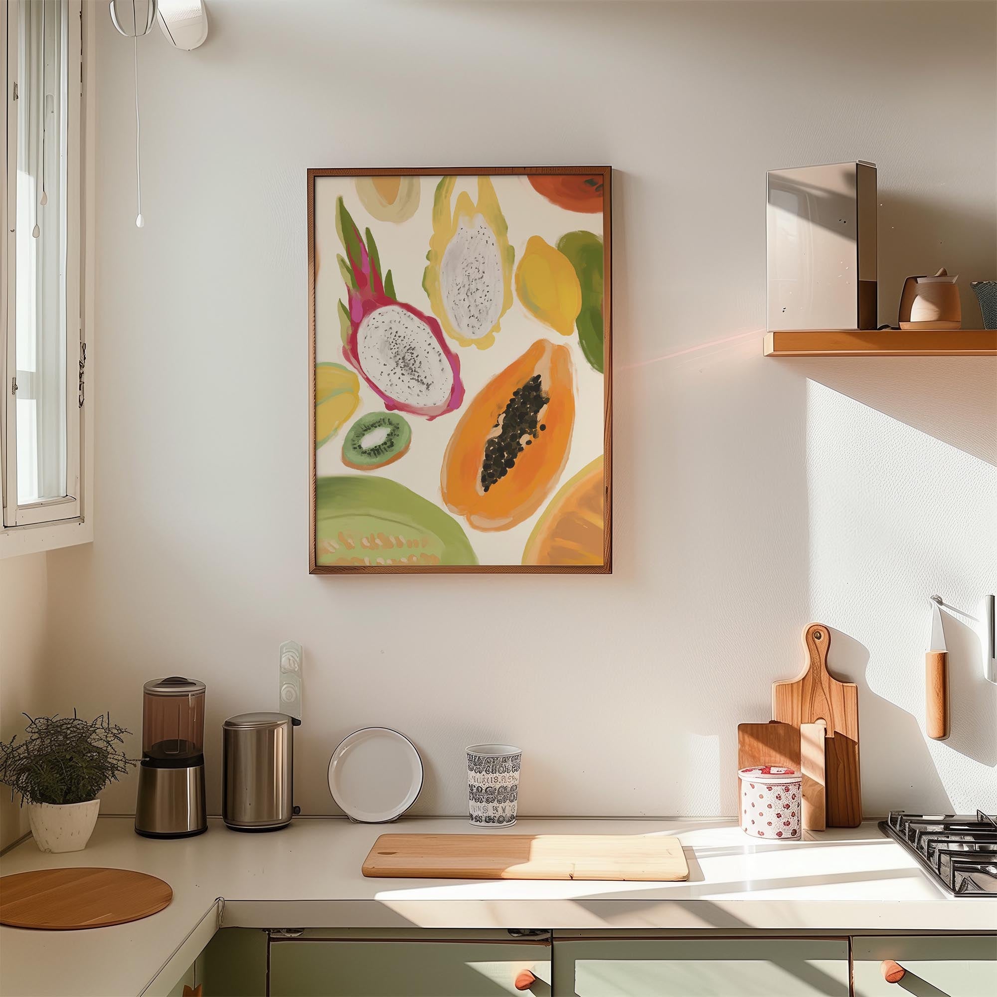Fruity Wall Art Print-Skudaboo