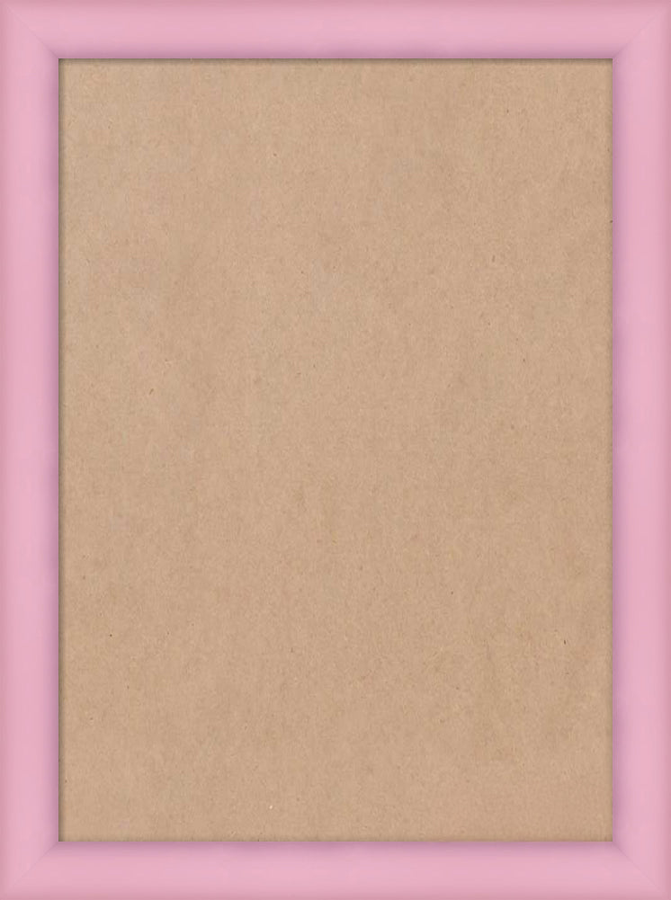 Pink Painted Wood Frame