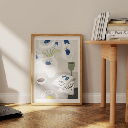 Art Inspired Tablescape Art print-Skudaboo