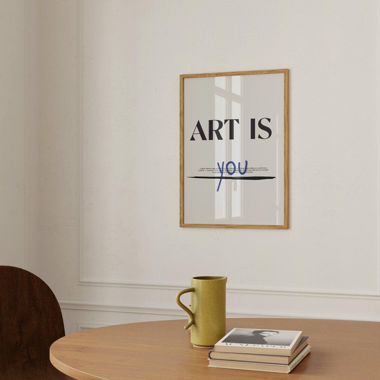 Art is You Art Print-Skudaboo