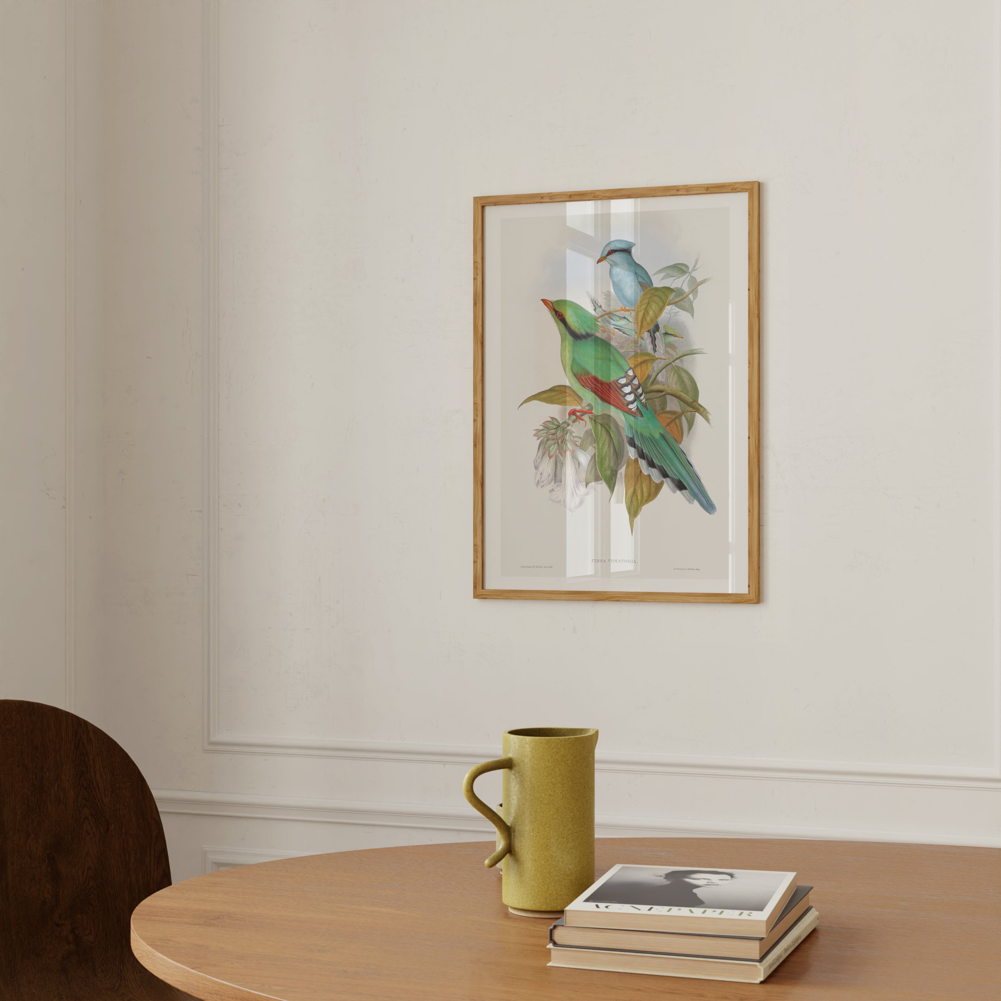 Birds Vintage Art Print-Skudaboo