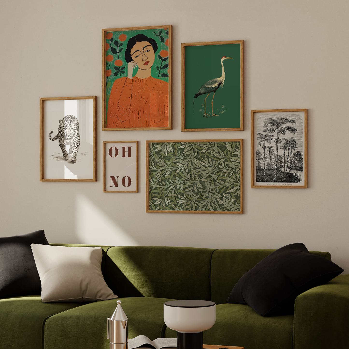 Boho Jungle Gallery Wall Set-Skudaboo