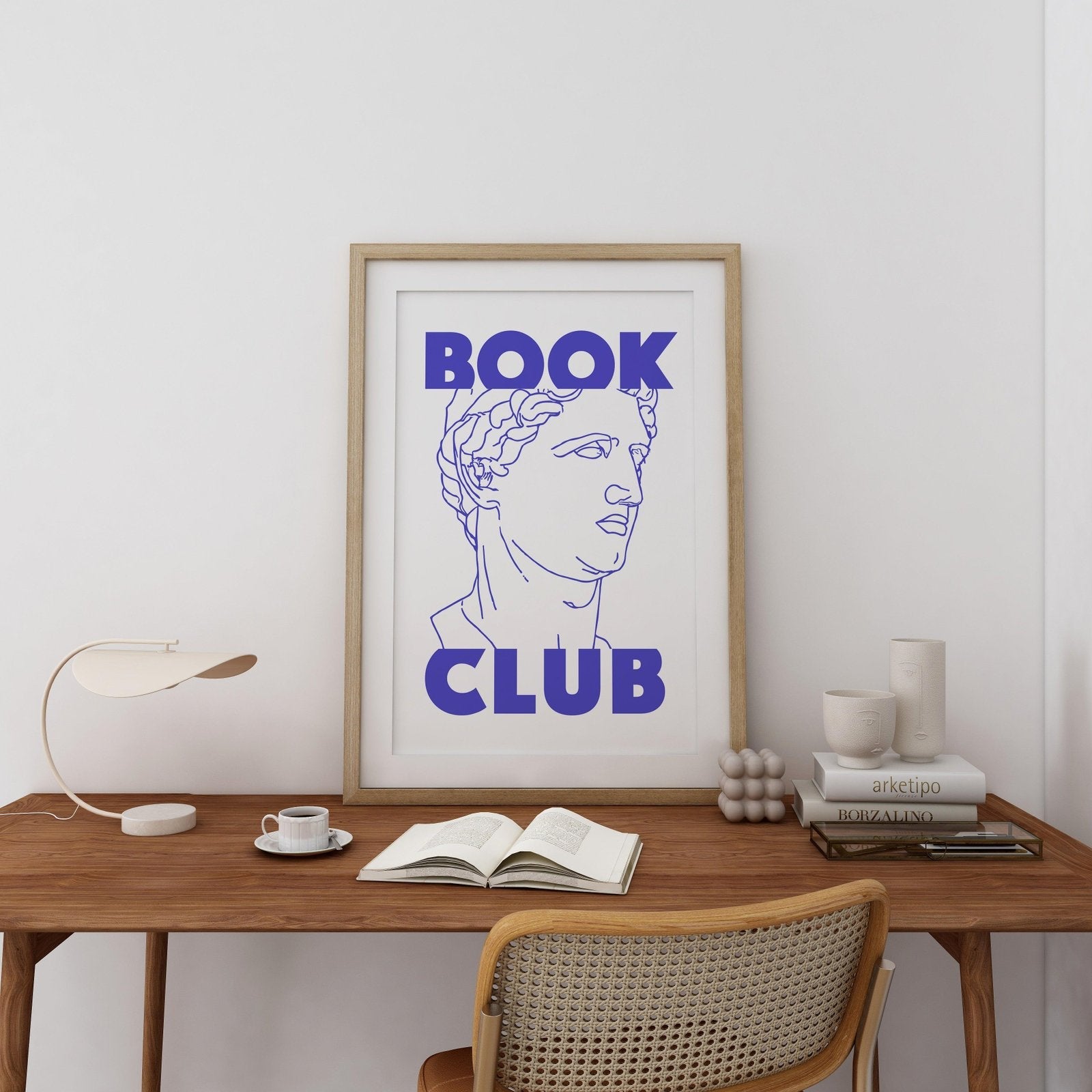 Book Club Art Print-Skudaboo