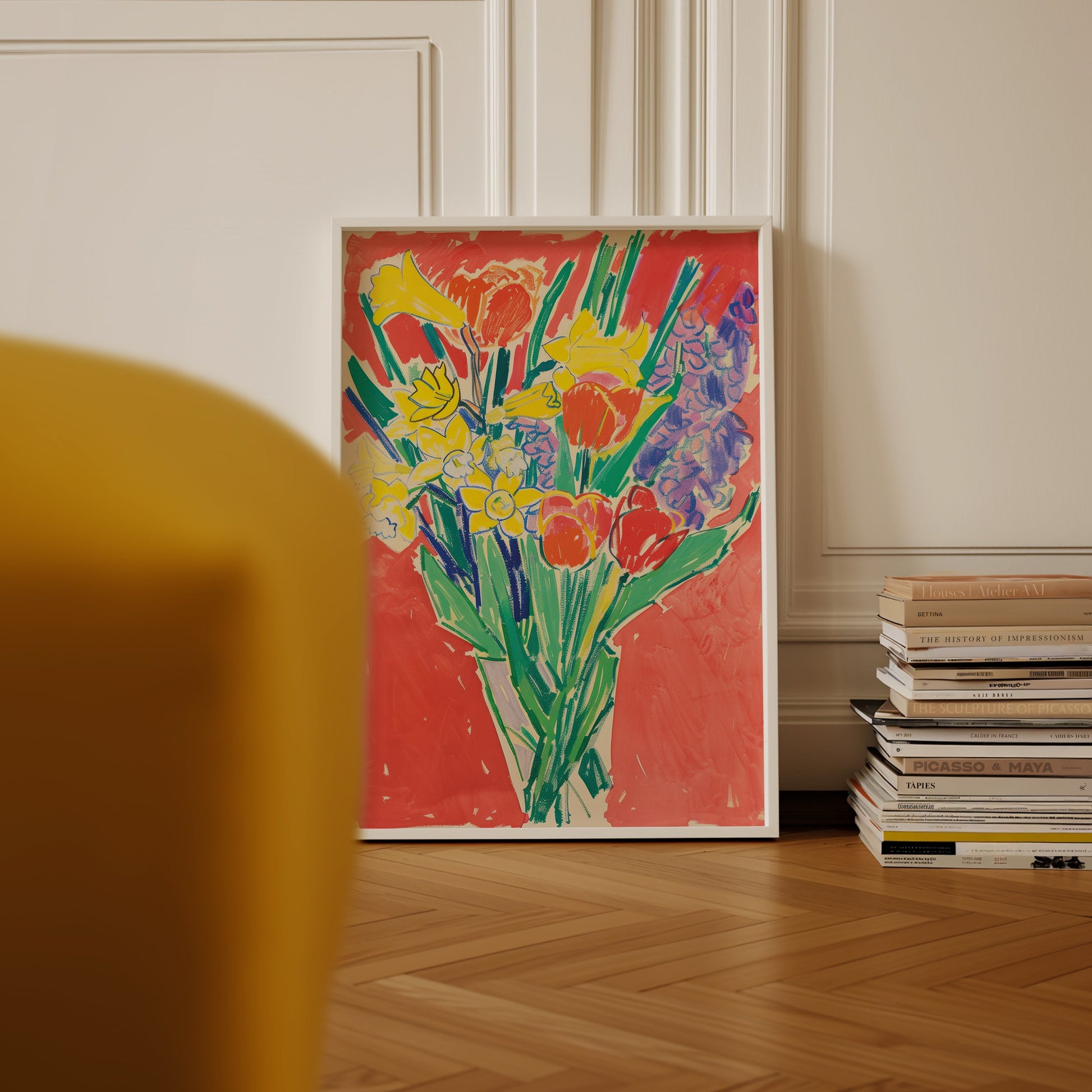 Bunch of Flowers Art Print-Skudaboo