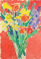 Bunch of Flowers Art Print-Skudaboo