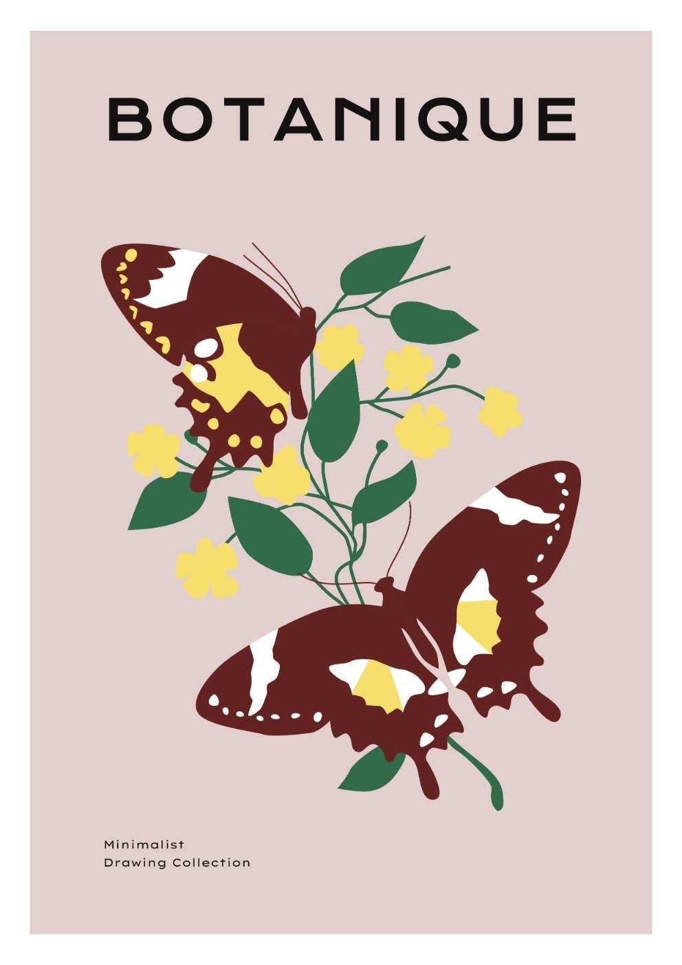 Butterfly Art Print-Skudaboo