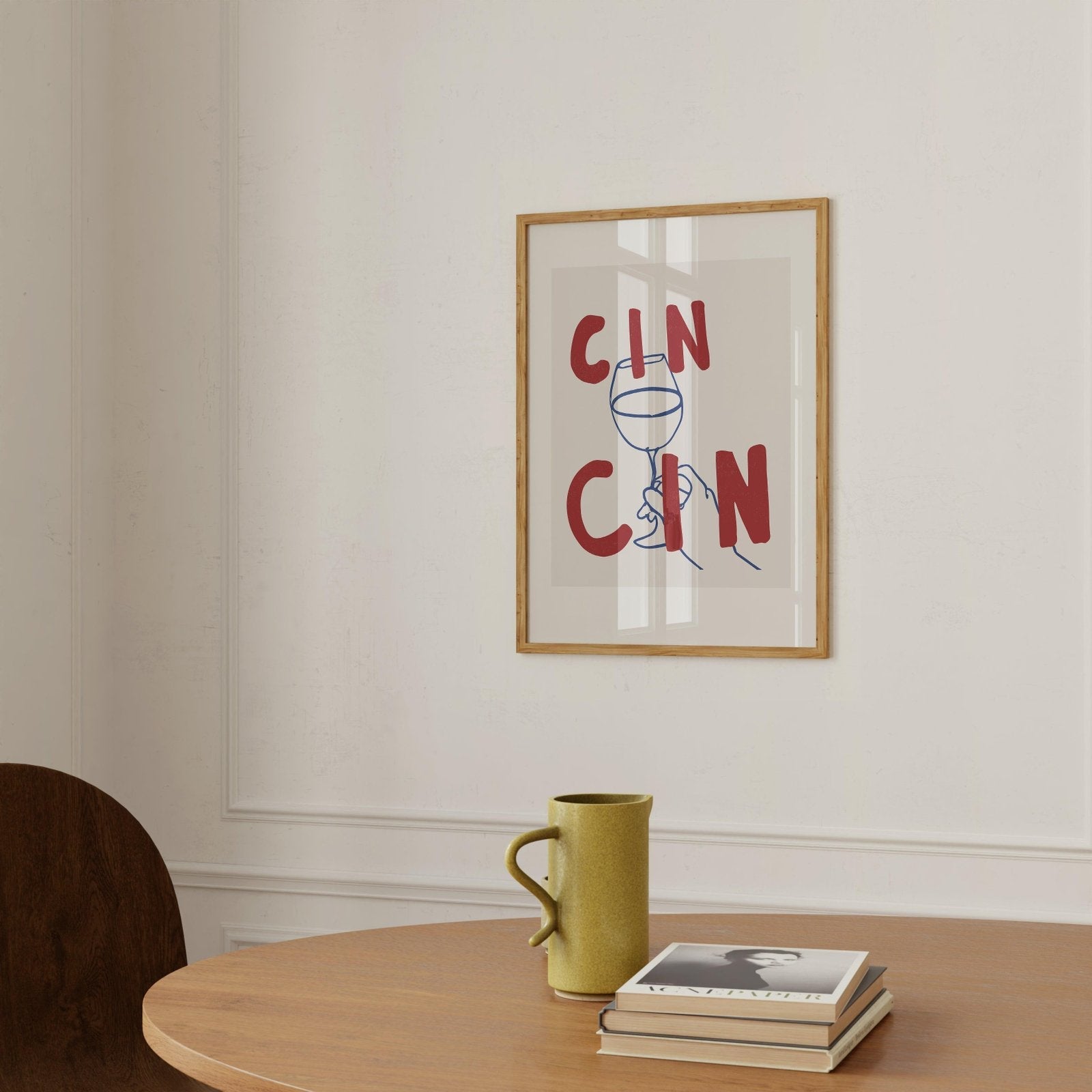 Cin Cin Art Print-Skudaboo