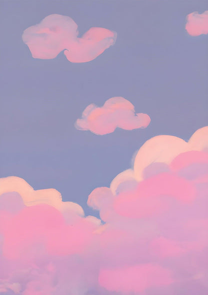 Clouds Art Print-Skudaboo