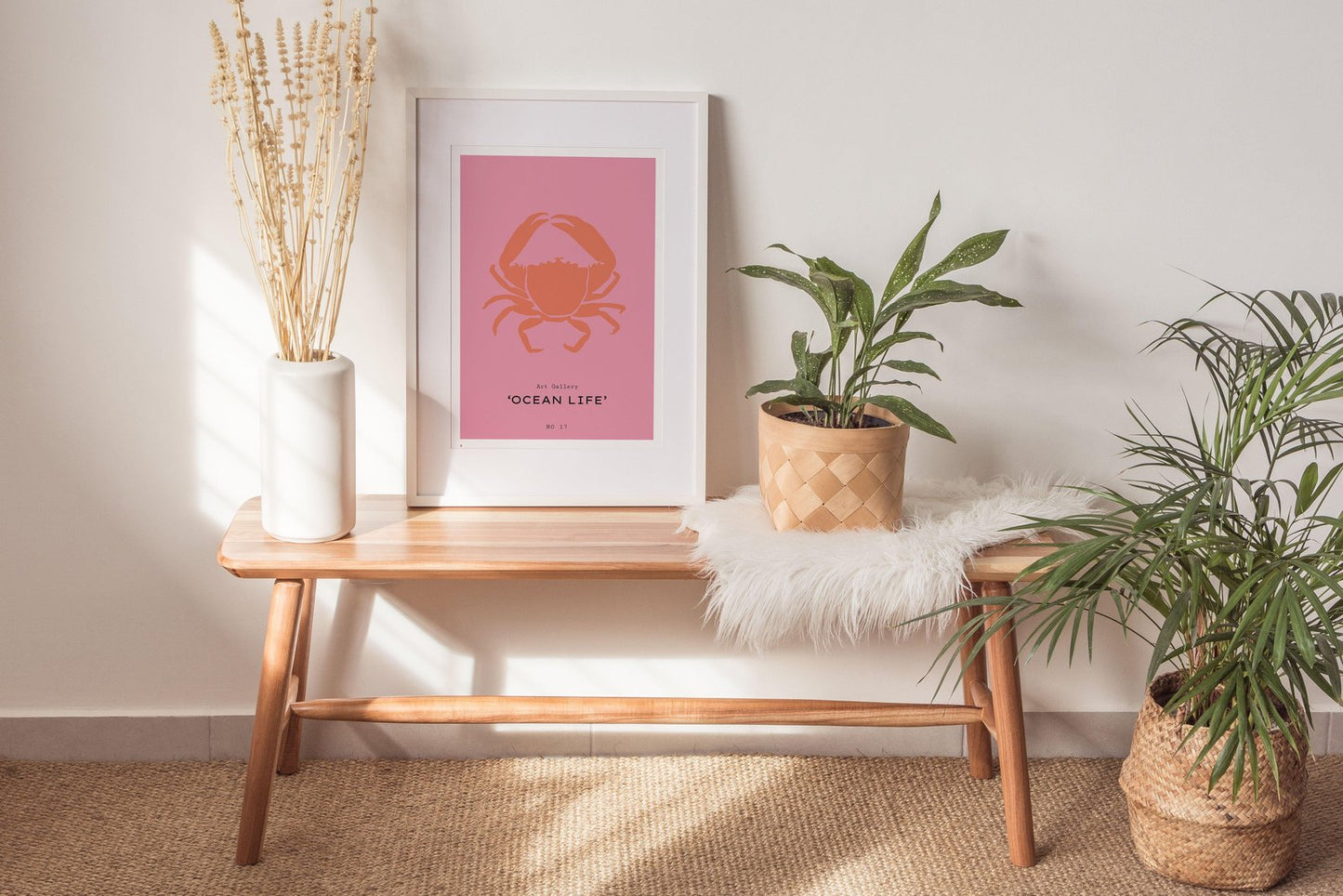 Crab Art Print-Skudaboo