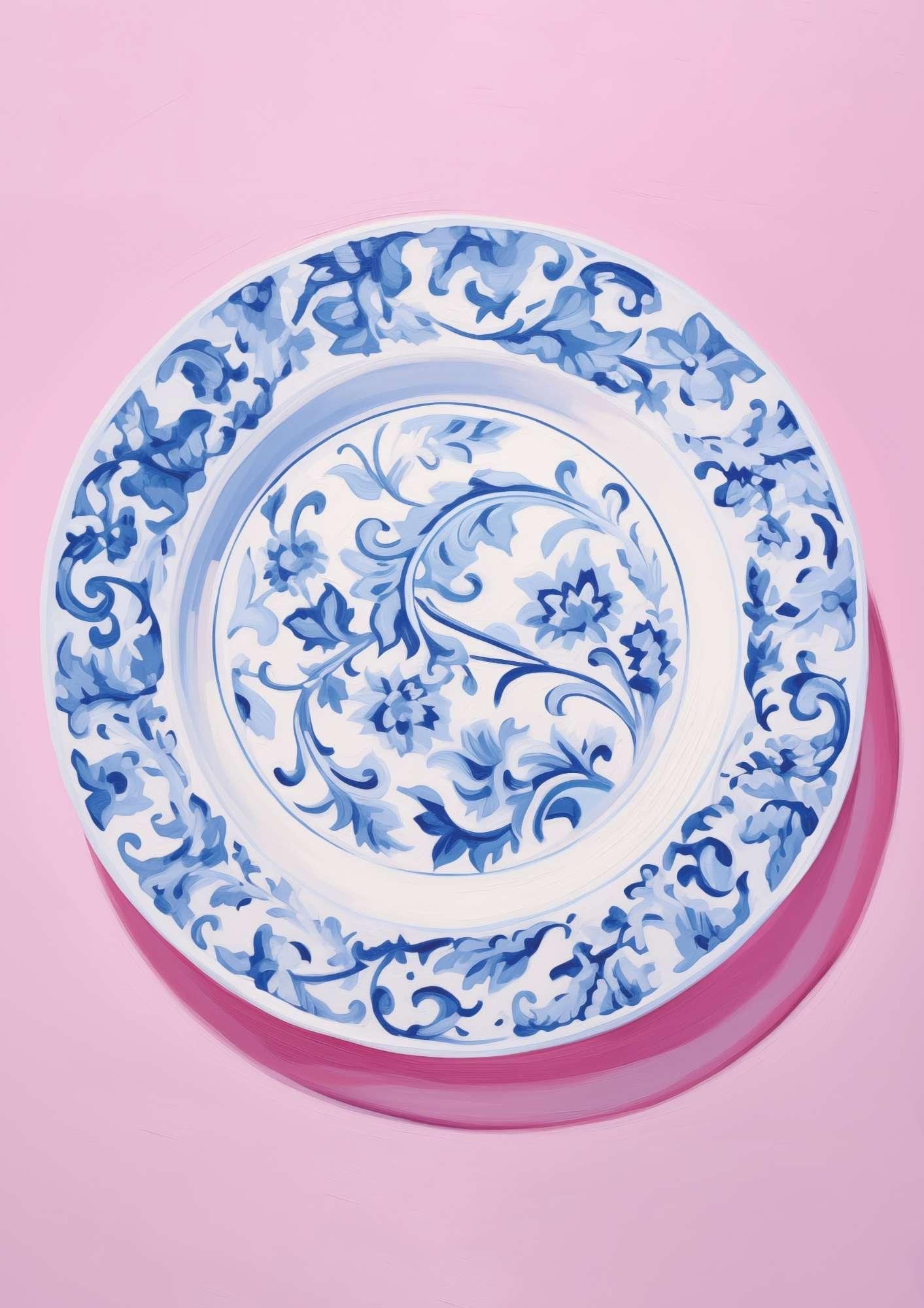 Decorative Plate Art Print-Skudaboo