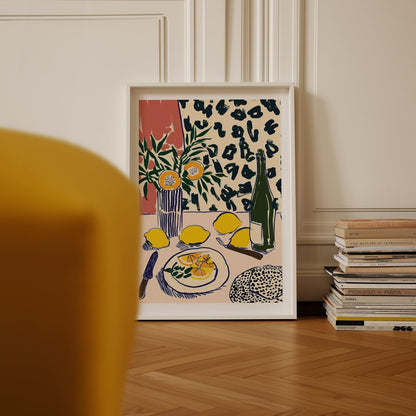 Dining Room Art Print-Skudaboo