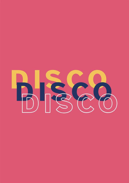 Disco Wall Art-Skudaboo