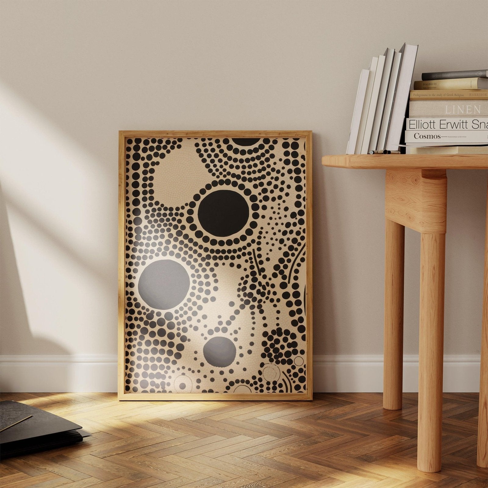 Dot Pattern Art Print-Skudaboo