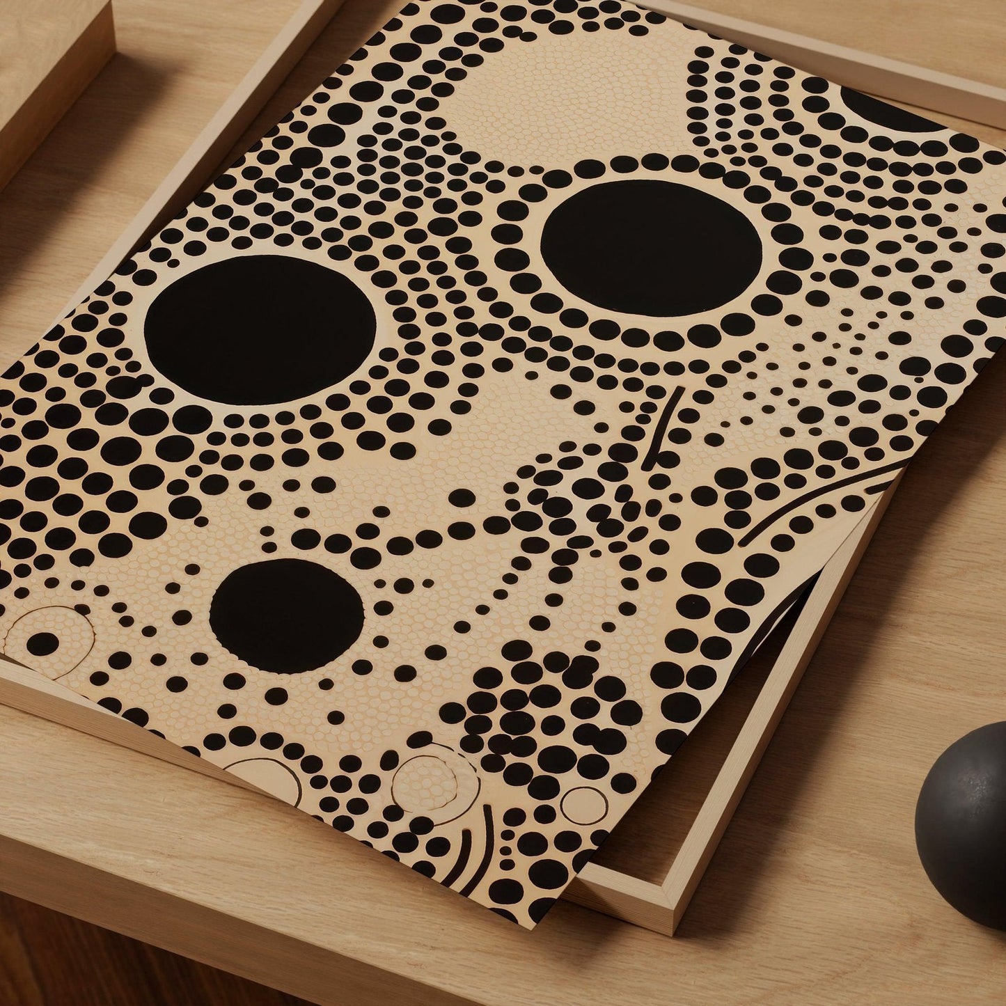 Dot Pattern Art Print-Skudaboo