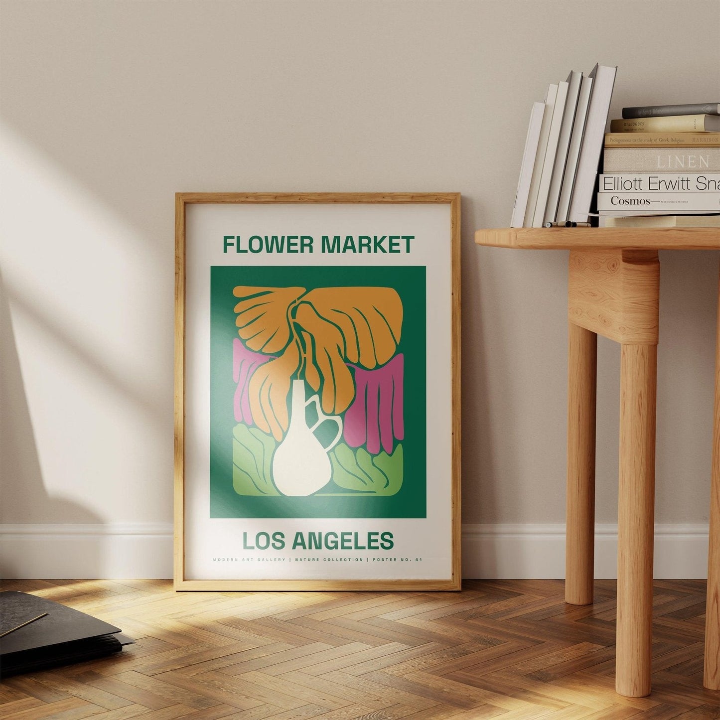 Flower Market LA Art Print-Skudaboo