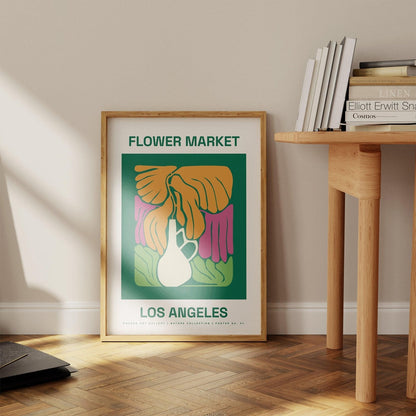 Flower Market LA Art Print-Skudaboo