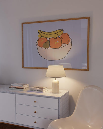 Fruit Bowl Art Print-Skudaboo