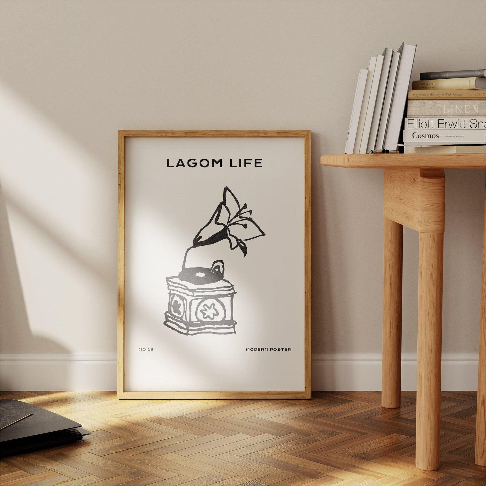 Gramophone Art Print-Skudaboo