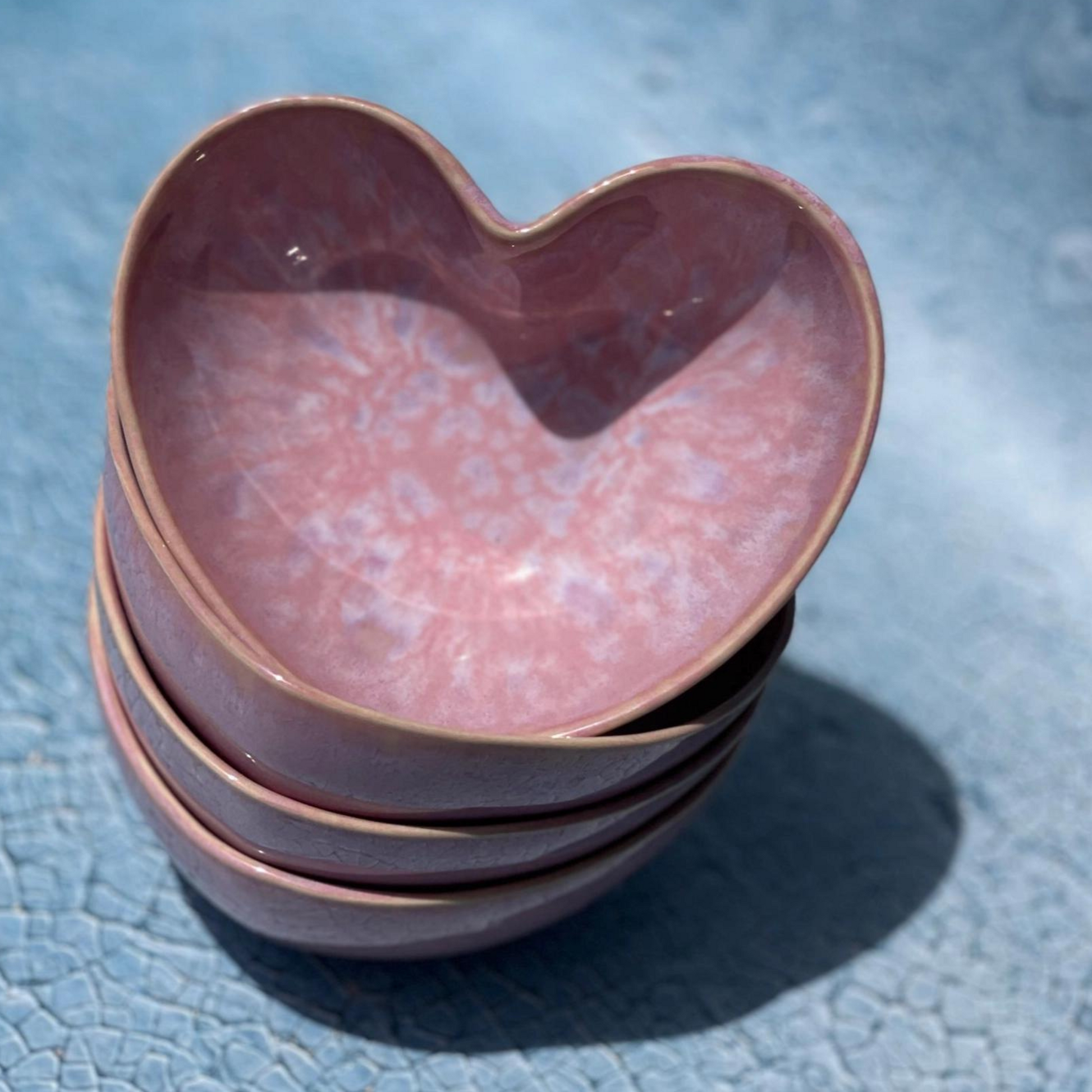 Handmade Heart Ceramic Bowl-Skudaboo