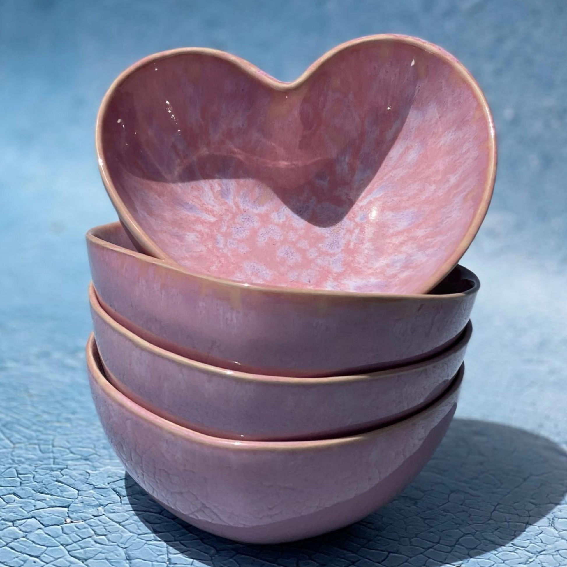 Handmade Heart Ceramic Bowl-Skudaboo